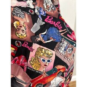 Vintage BARBIE’ COLLECTIBLE SILK HAND SEWN/ROLLED EDGE SCARF